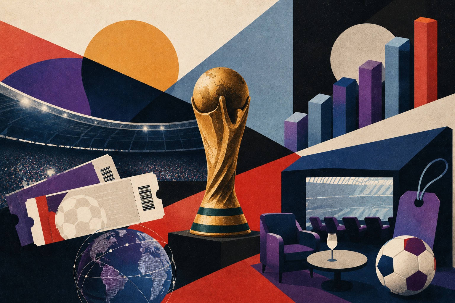 Fifa mira receita recorde na Copa do Mundo 2026