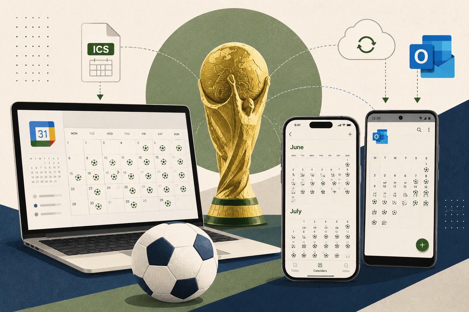 Como colocar os jogos da Copa do Mundo 2026 no seu calendário no iPhone e Android