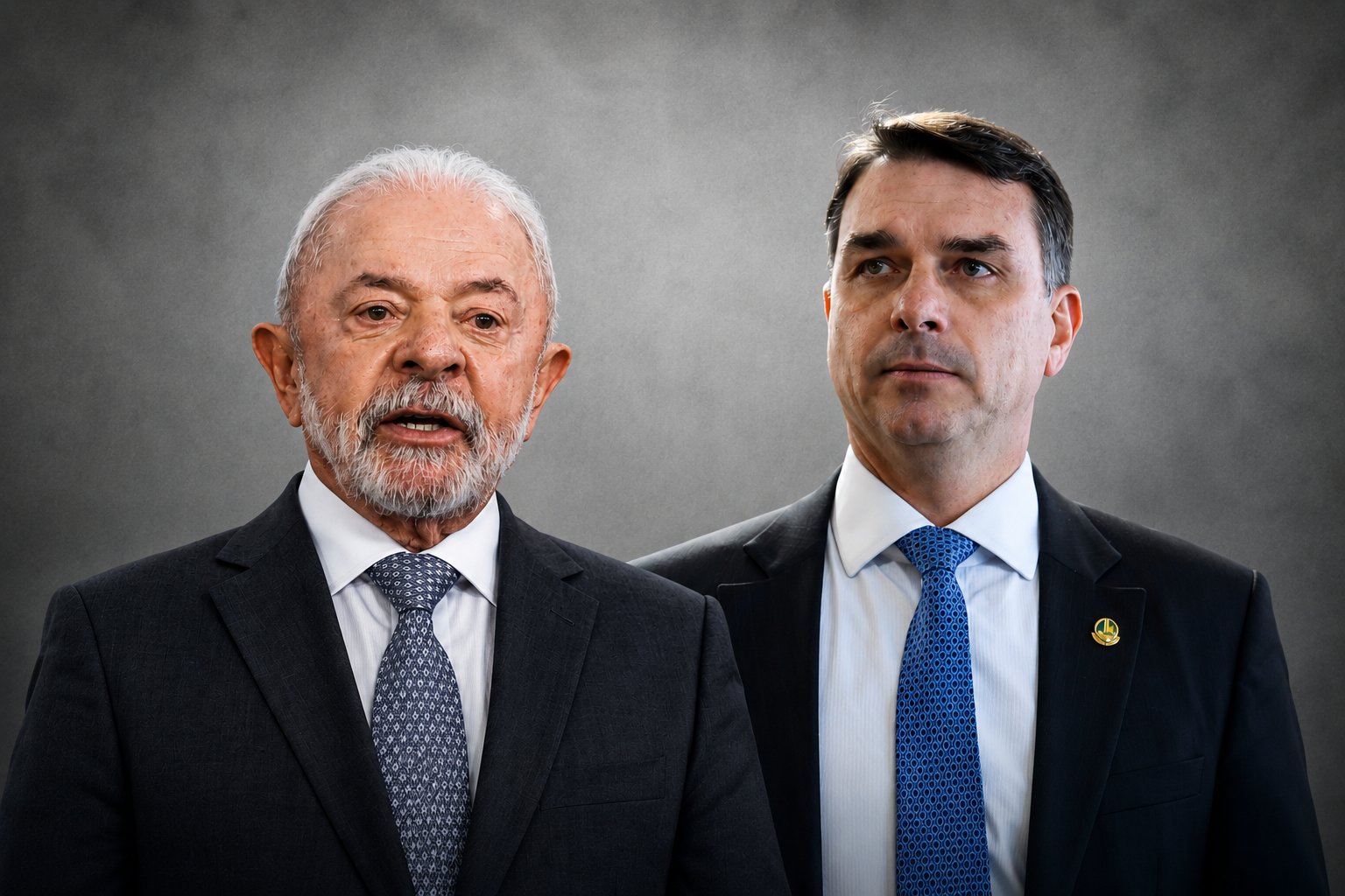 CNT/MDA: Lula tem 41,8% e Flávio Bolsonaro, 28,2%, no 1º turno