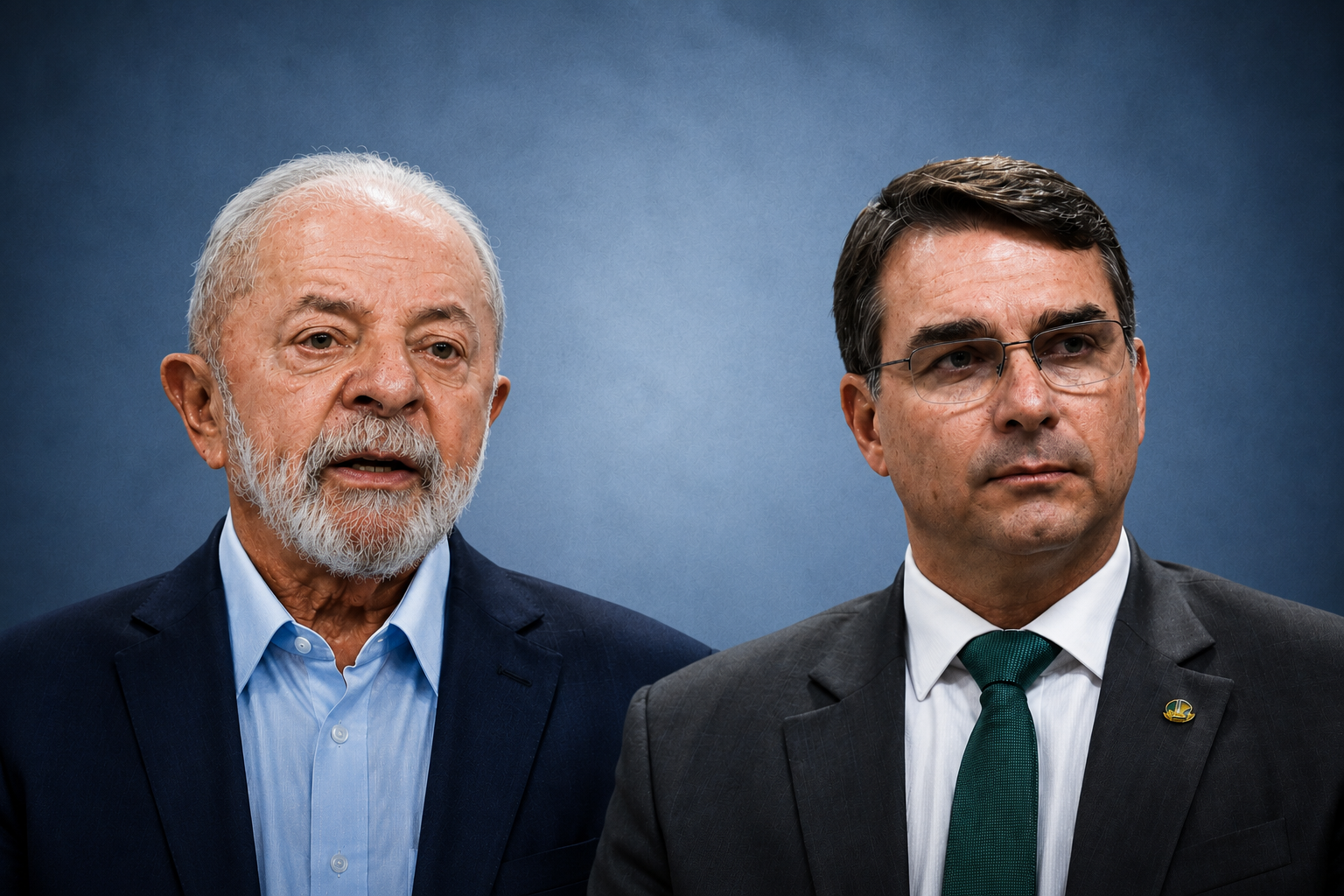 Datafolha: Lula mantém 47% e Flávio Bolsonaro tem 43% no 2º turno