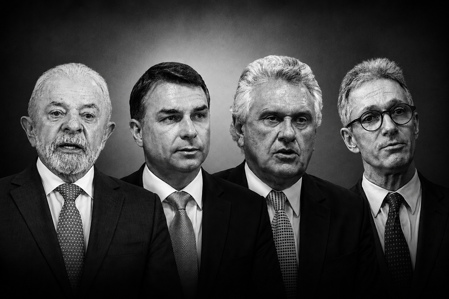 Pesquisa Gerp: no 1º turno, Flávio Bolsonaro tem 35% e Lula, 34%