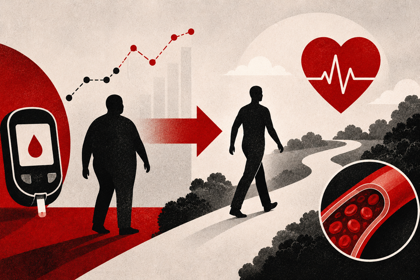 Reverter o pré-diabetes pode reduzir o risco de infarto e AVC em 58%, diz estudo