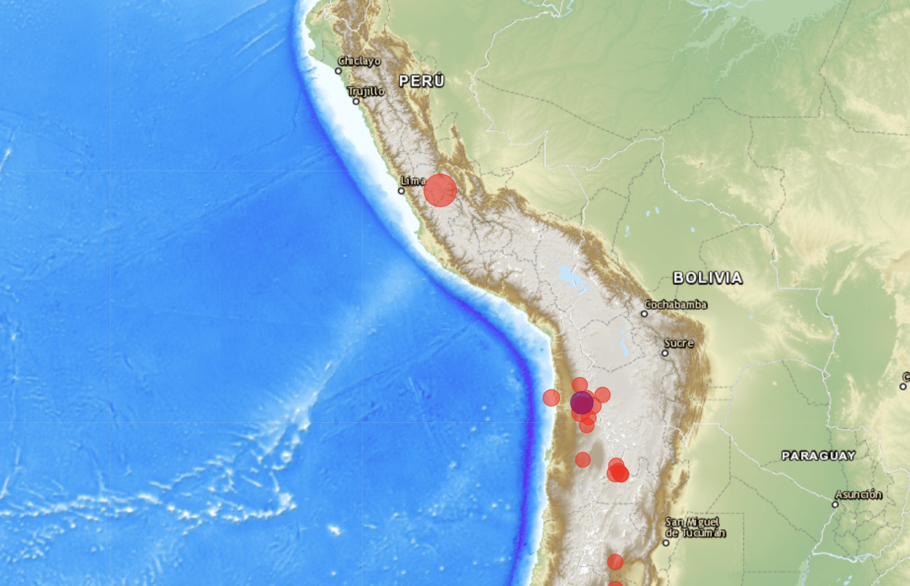 Terremoto deixa ao menos seis mortos e mais de 30 feridos no Peru