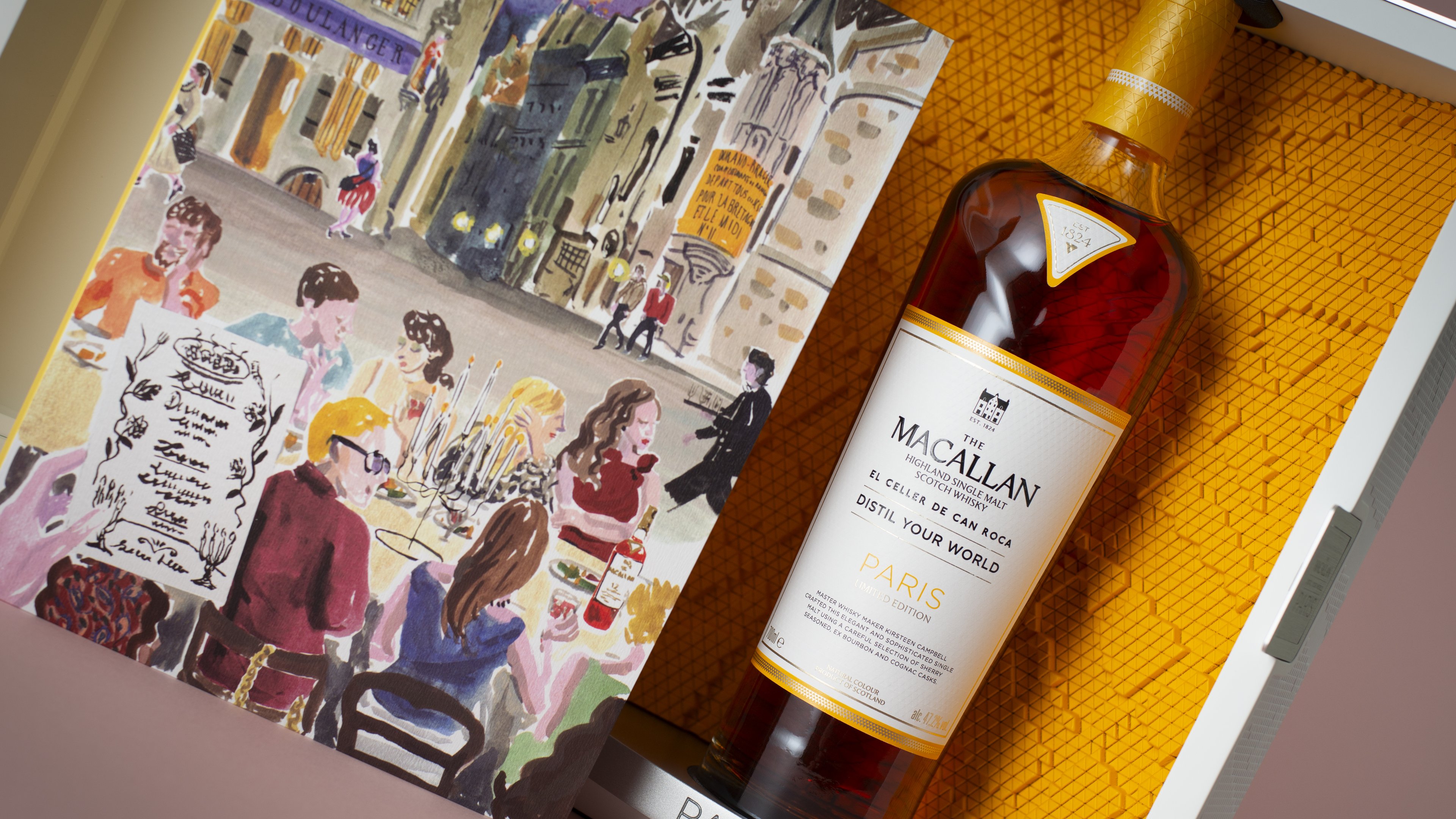 The Macallan leva Paris para dentro da garrafa