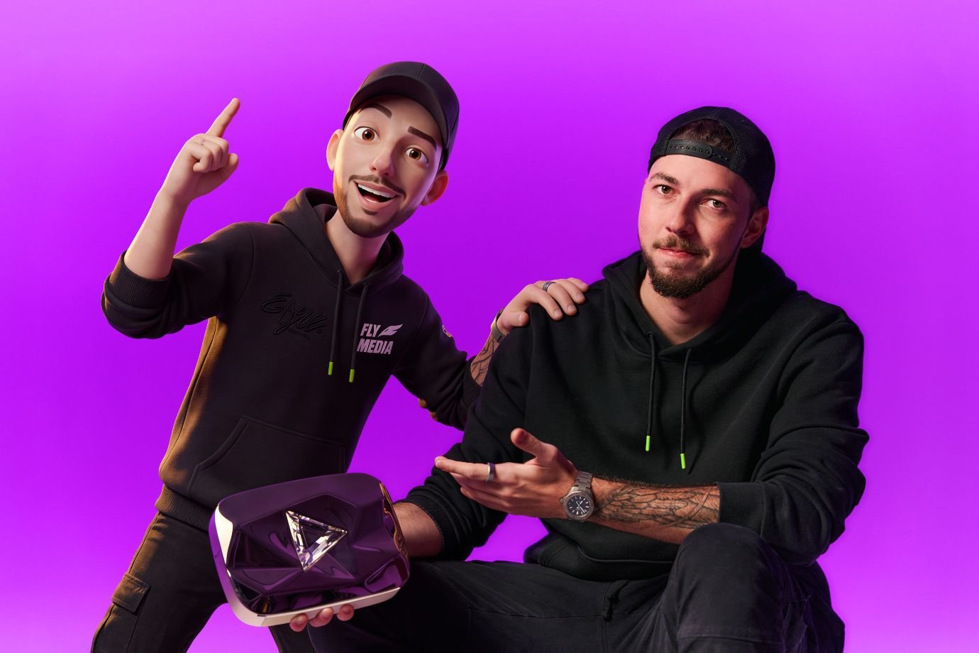 Aos 28, ele fez fortuna com o YouTube e abriu um banco. Agora, cria influencers de IA com R$ 19 mi