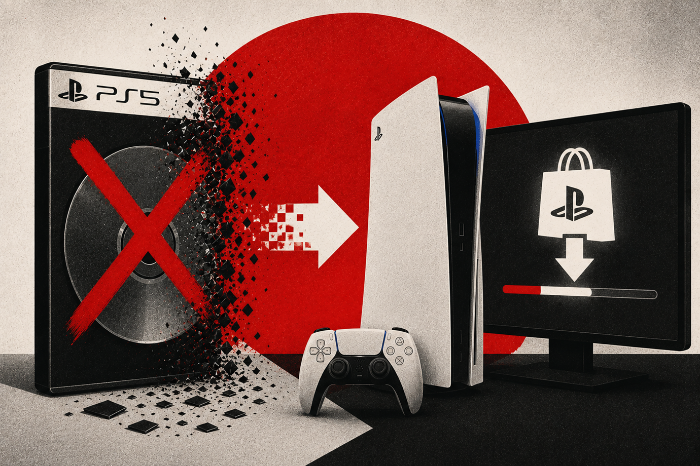 É o fim dos discos? Sony define data para abandonar jogos físicos no PlayStation