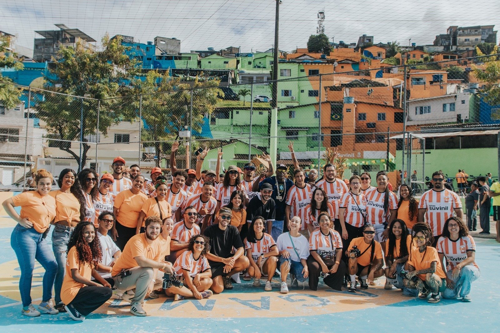 Projeto da Suvinil em comunidade de Recife