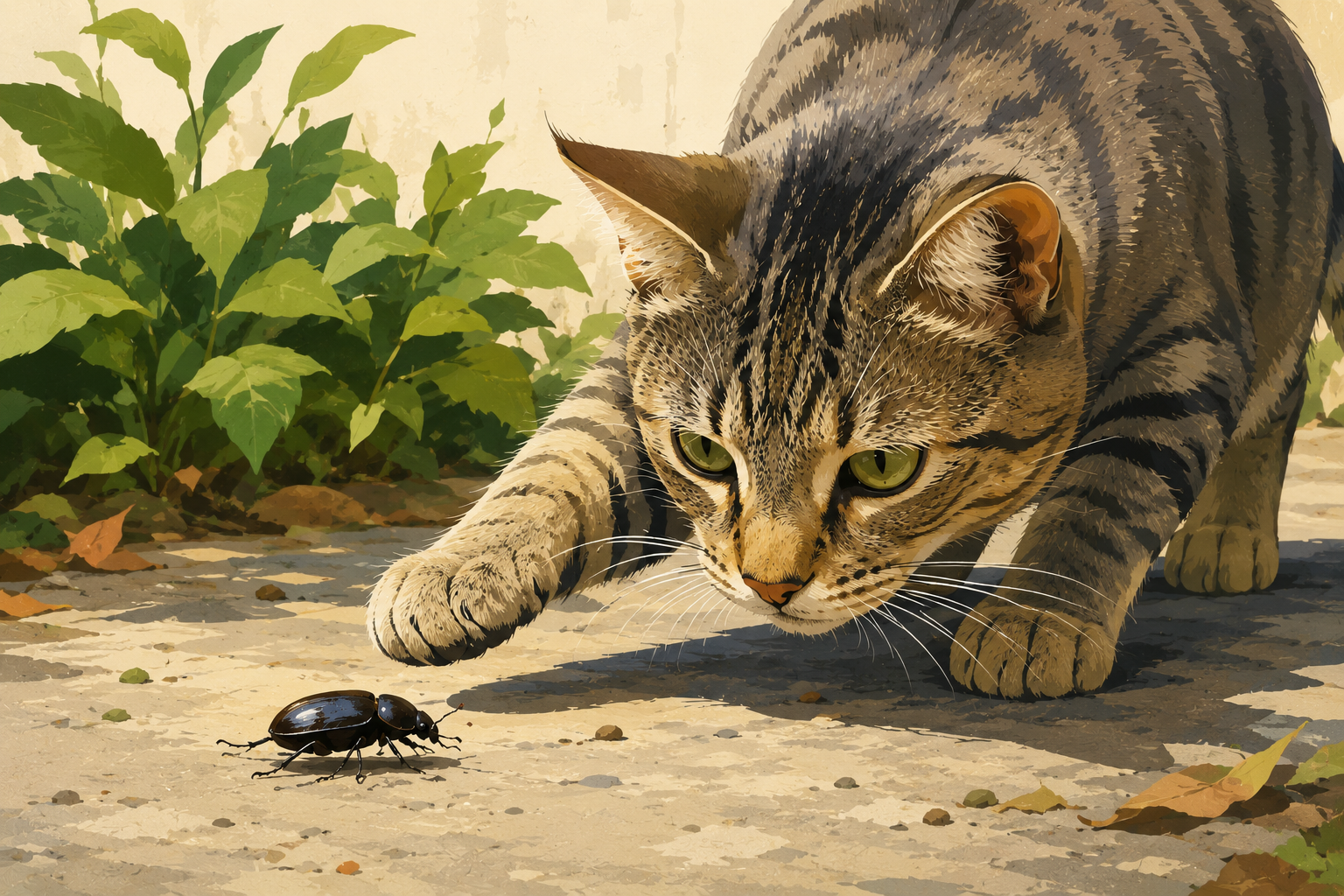 Gatos comem muito mais insetos do que se imaginava, aponta estudo
