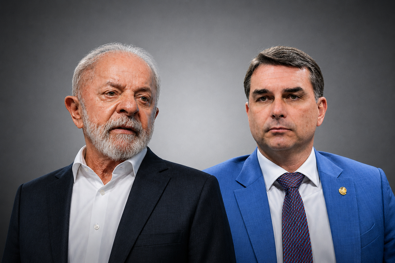 PoderData/Aya: Flávio Bolsonaro cresce e empata com Lula no 2º turno