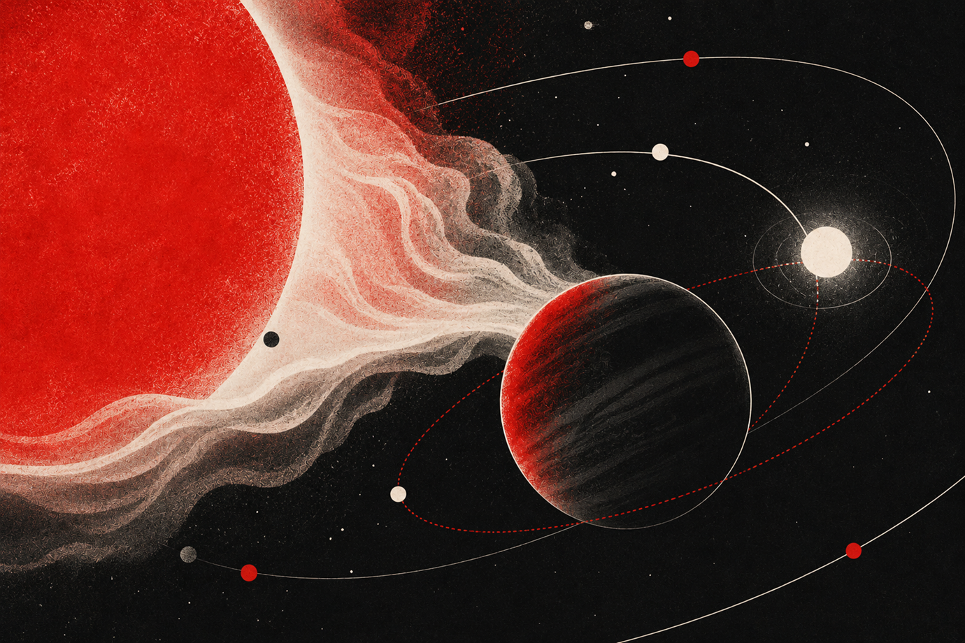 Como exoplaneta pode revelar futuro do Sistema Solar após morte do Sol