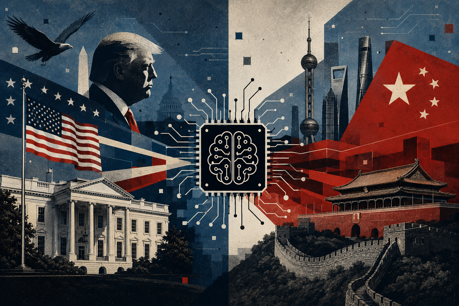 O caminho que Trump pode seguir para tirar a IA chinesa das empresas americanas