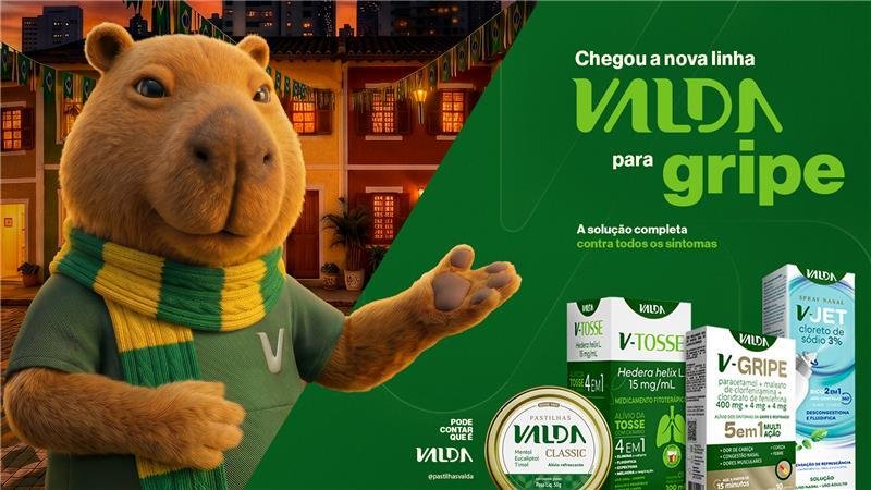 Valda vai além das pastilhas e estreia no mercado de medicamentos