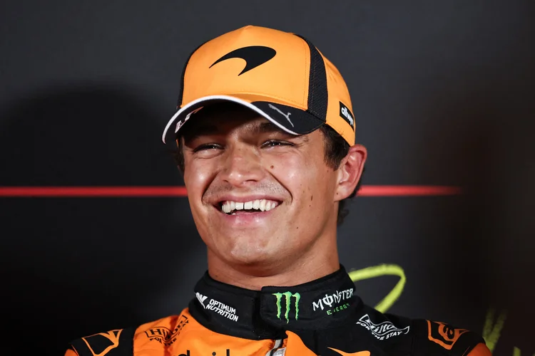 Norris assina novo contrato e segue na McLaren até 2030 (SIMON WOHLFAHRT/AFP)