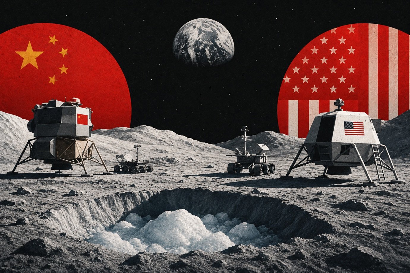 EUA e China aceleram corrida pelo polo sul da Lua; entenda a 'guerra fria' espacial