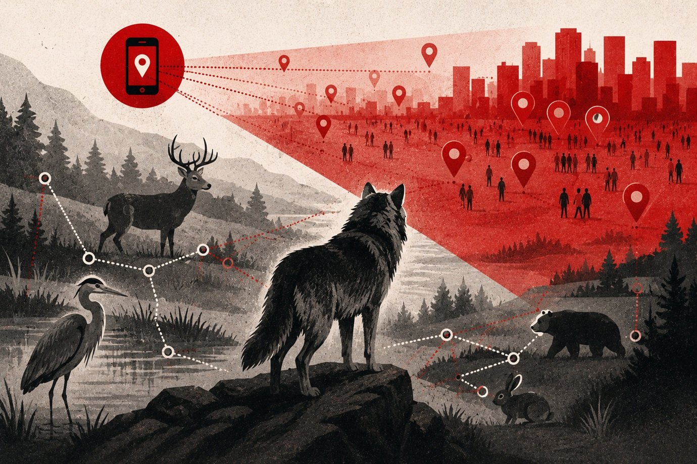 Cientistas descobriram um efeito inesperado da presença humana na natureza