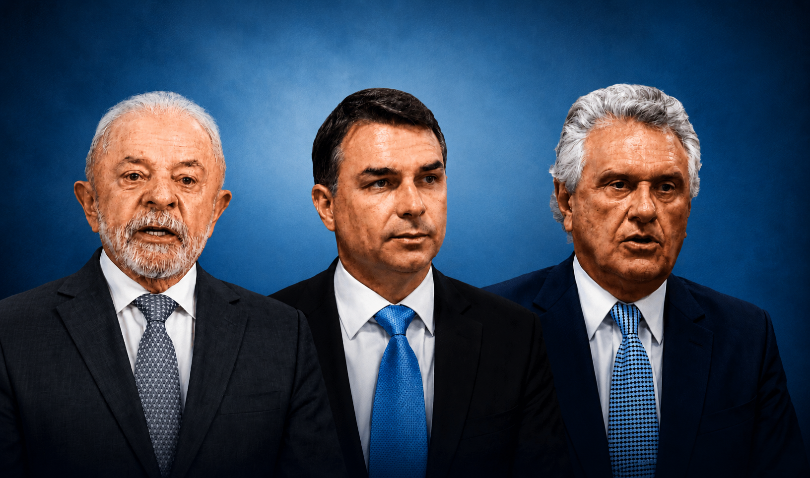 Pesquisa BTG/Nexus: Lula empata com Flávio Bolsonaro e Caiado no 2º turno