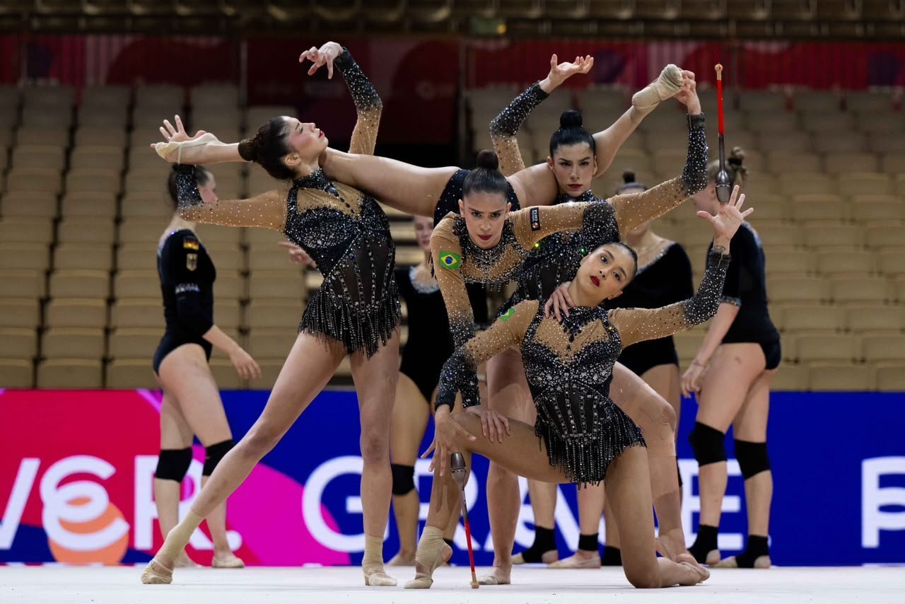 Brasil conquista bronze no Mundial de Ginástica Rítmica e garante vaga para Los Angeles