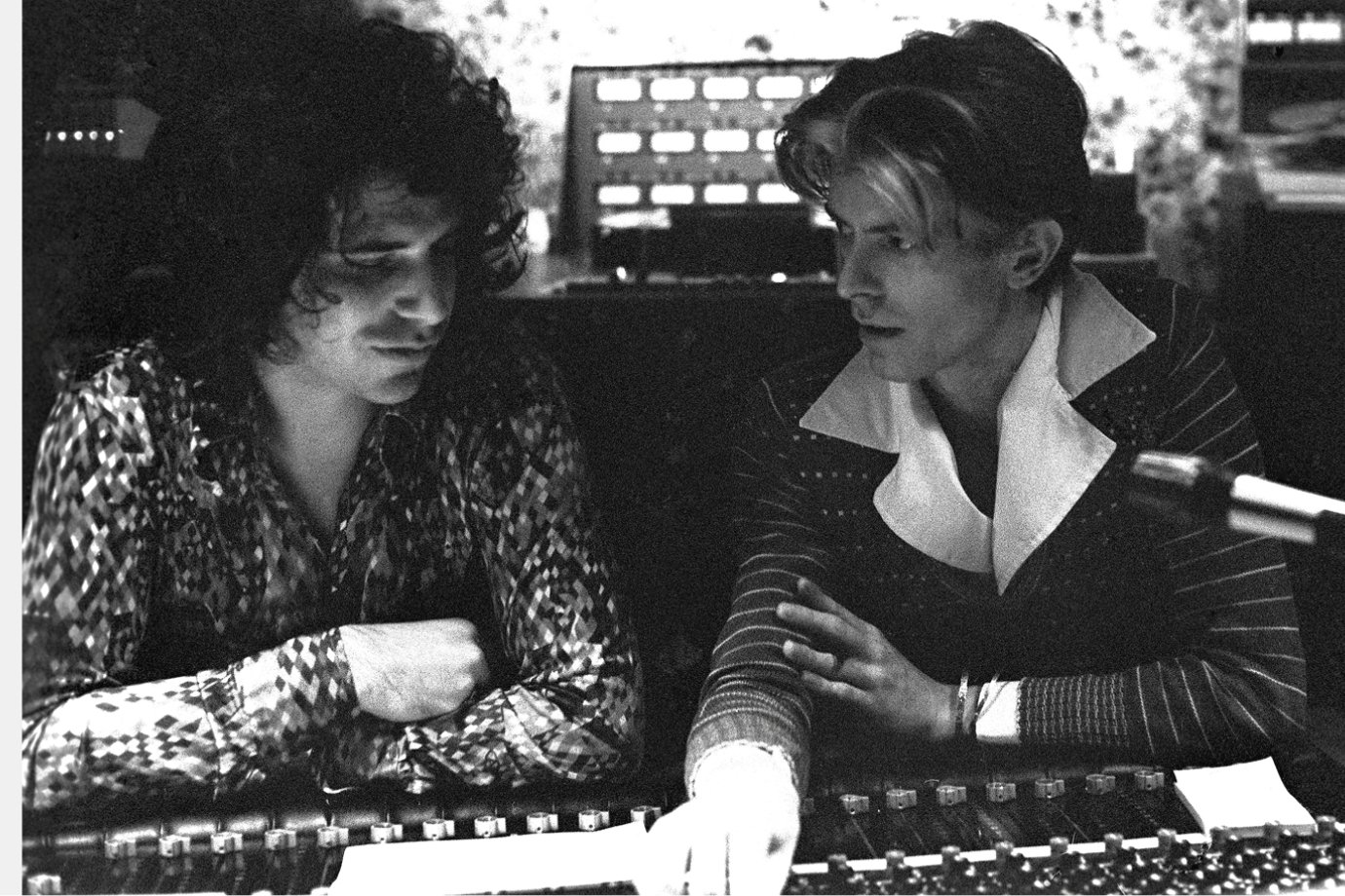 David Bowie e Harry Maslin