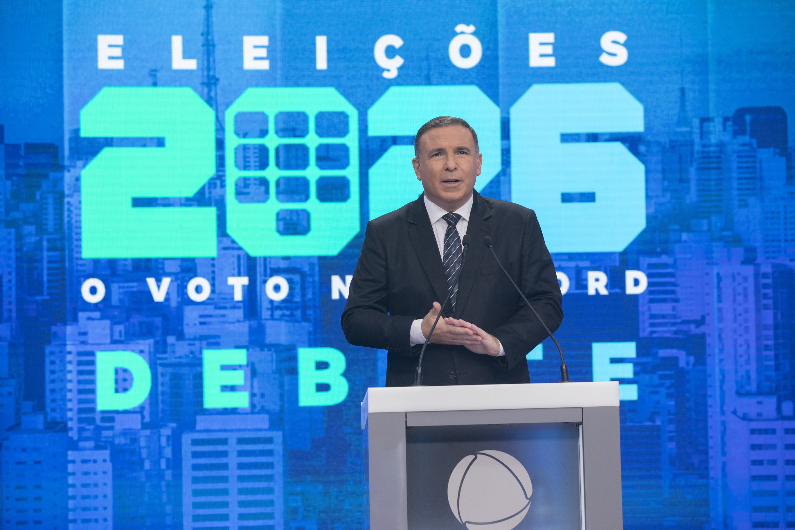 Record cancela debate presidencial após Lula e Flávio Bolsonaro não confirmarem presença