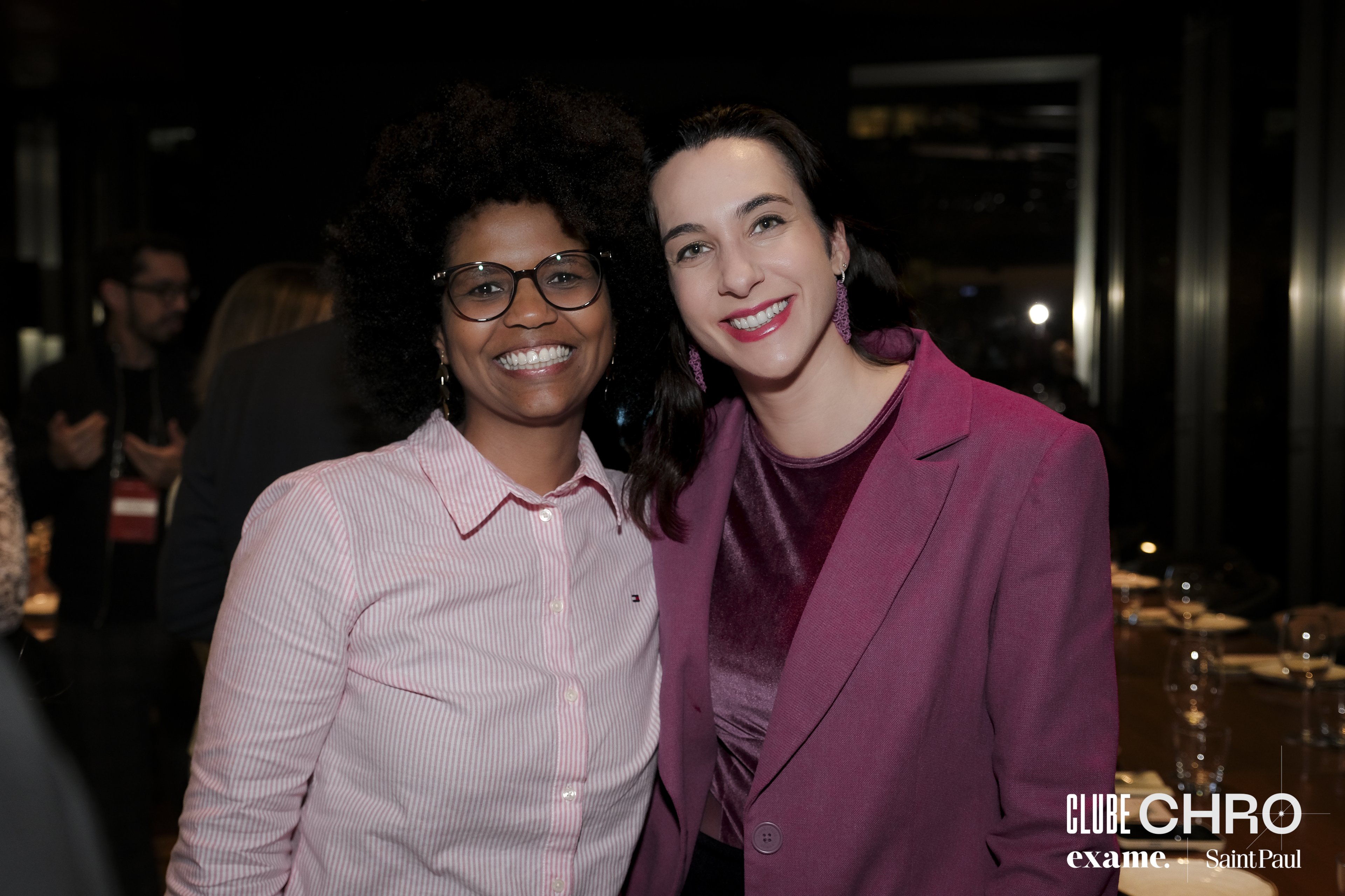 Ana Clara Silva (Head de Pessoas e Cultura Dengo) e Sarita Vollnhofer (CHRO Alice)