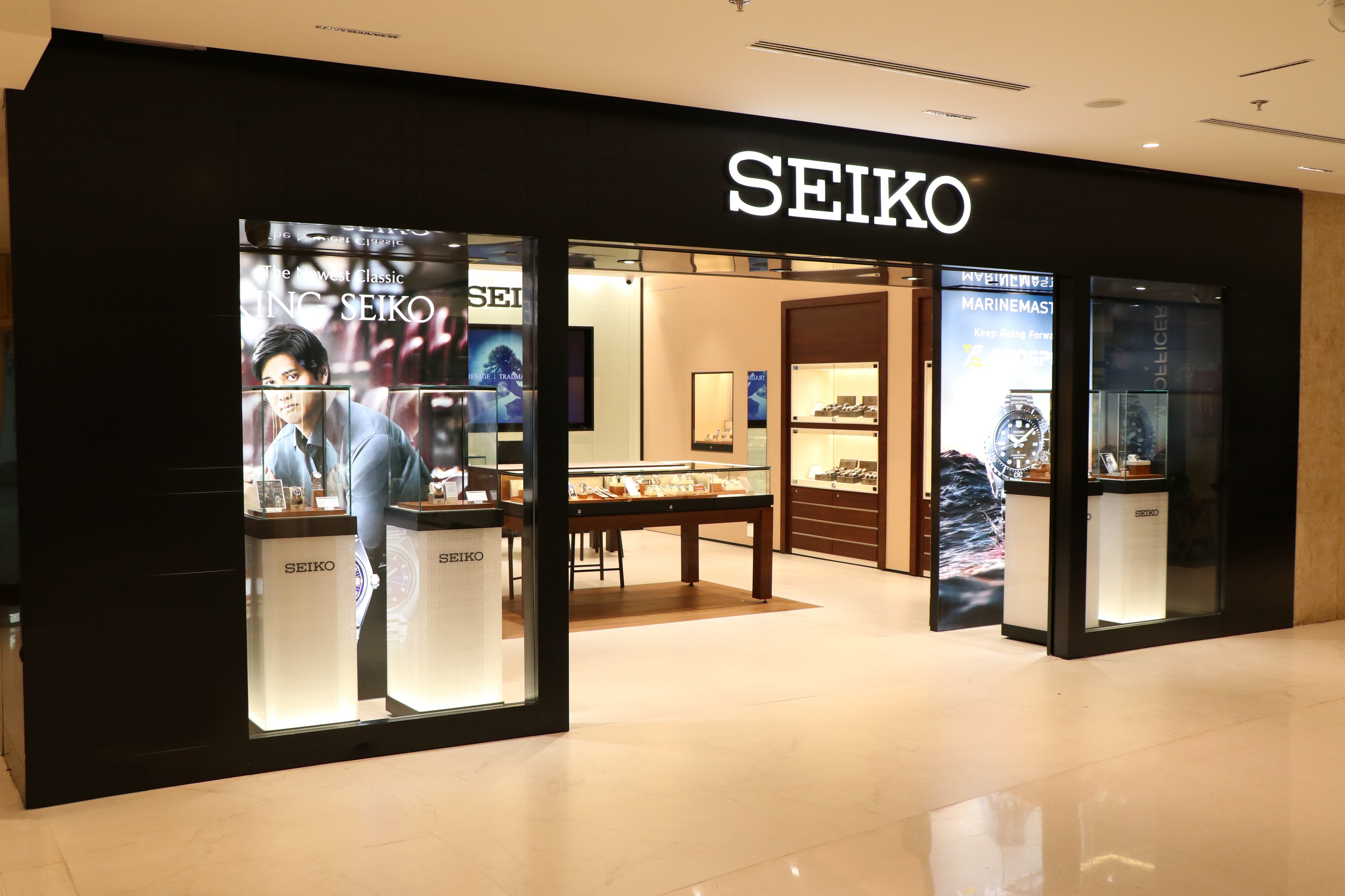 Seiko abre sua primeira butique no Brasil