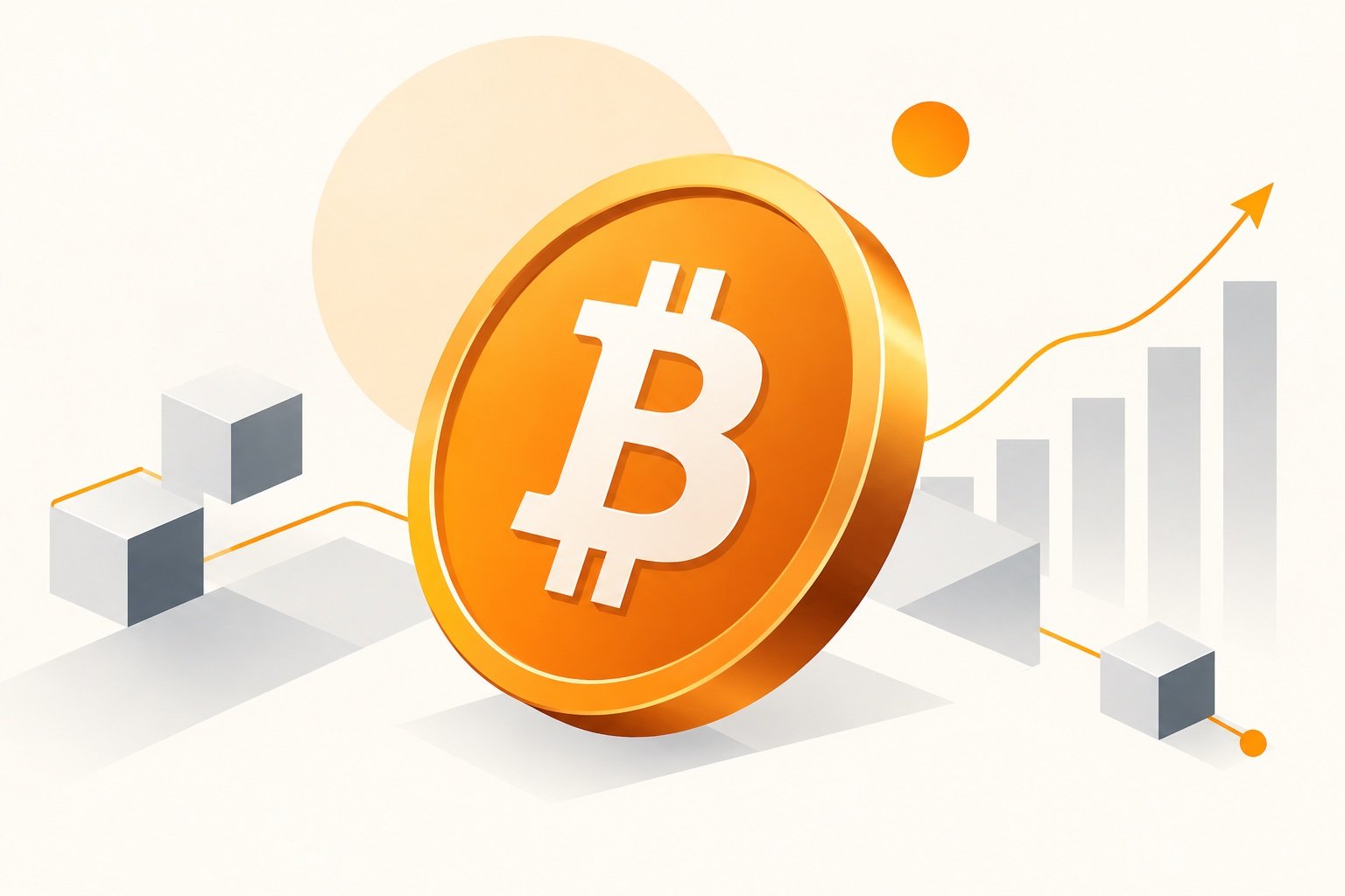 Bitcoin vira para alta após dados positivos da economia dos EUA