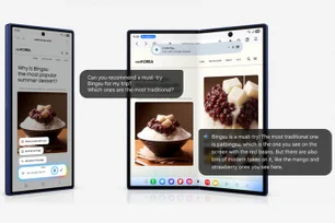 Imagem referente à matéria: Um dia com o Galaxy Z Fold7: nossa repórter mostra como usa o dispositivo no trabalho