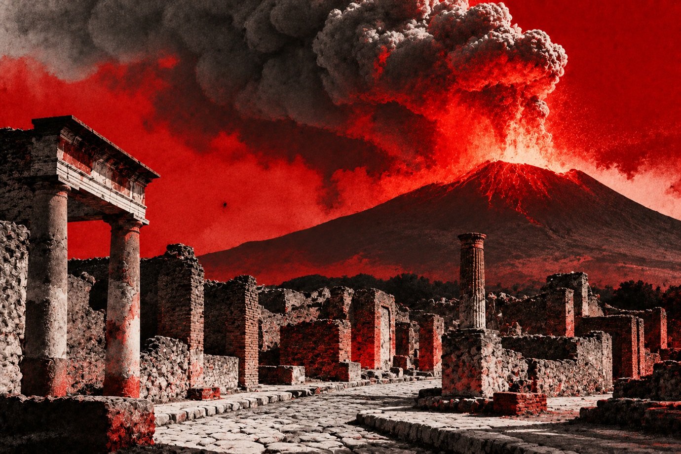 Como a erupção de Pompeia aprimorou 'relógio' que data o passado da Terra