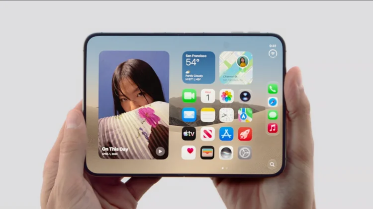 iPhone Duo: Apple fez parceria com Netflix para testar o novo celular (Reprodução)