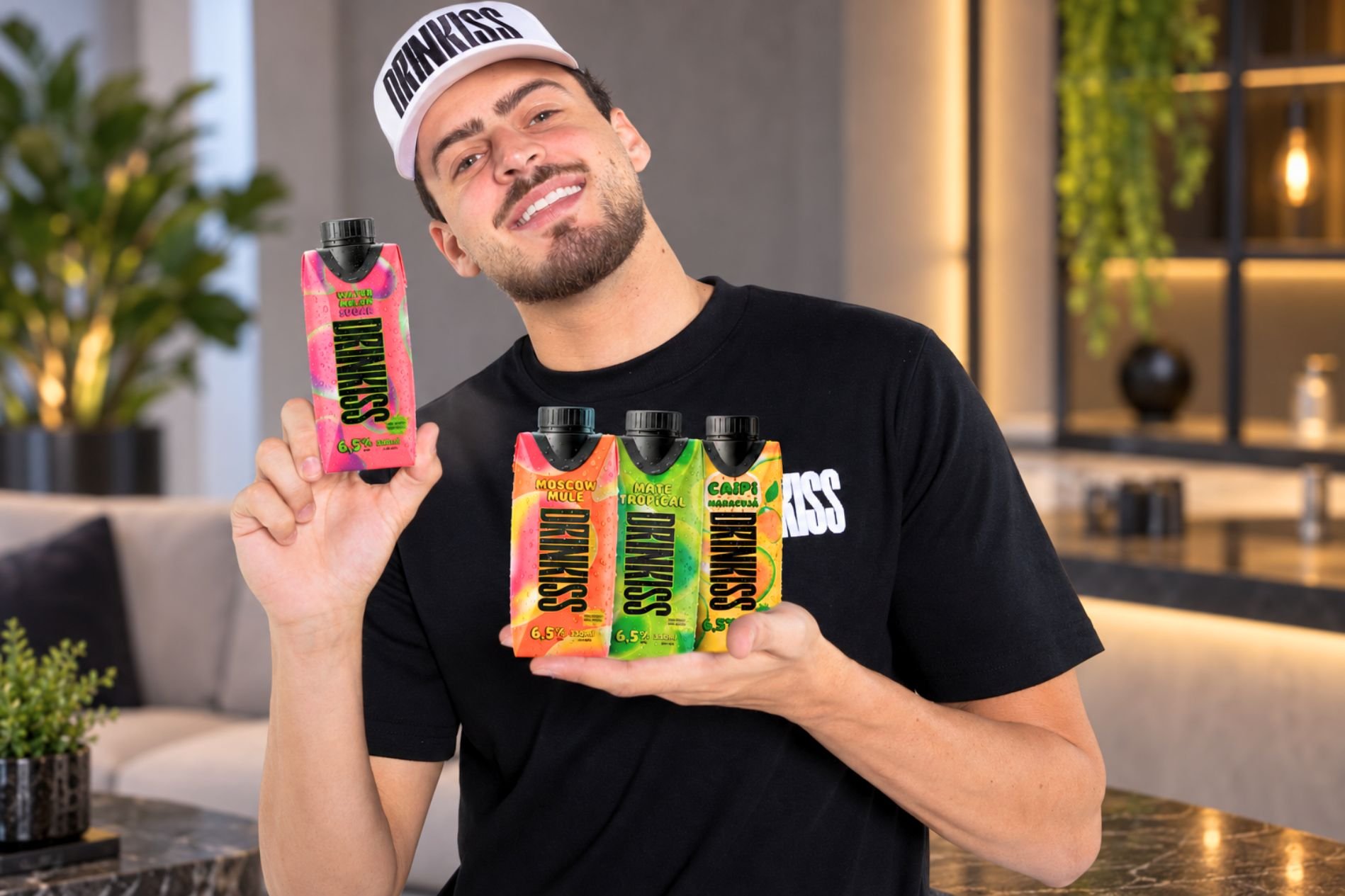 Jon Vlogs, da internet às bebidas: Drinkiss mira R$ 30 milhões em 2027