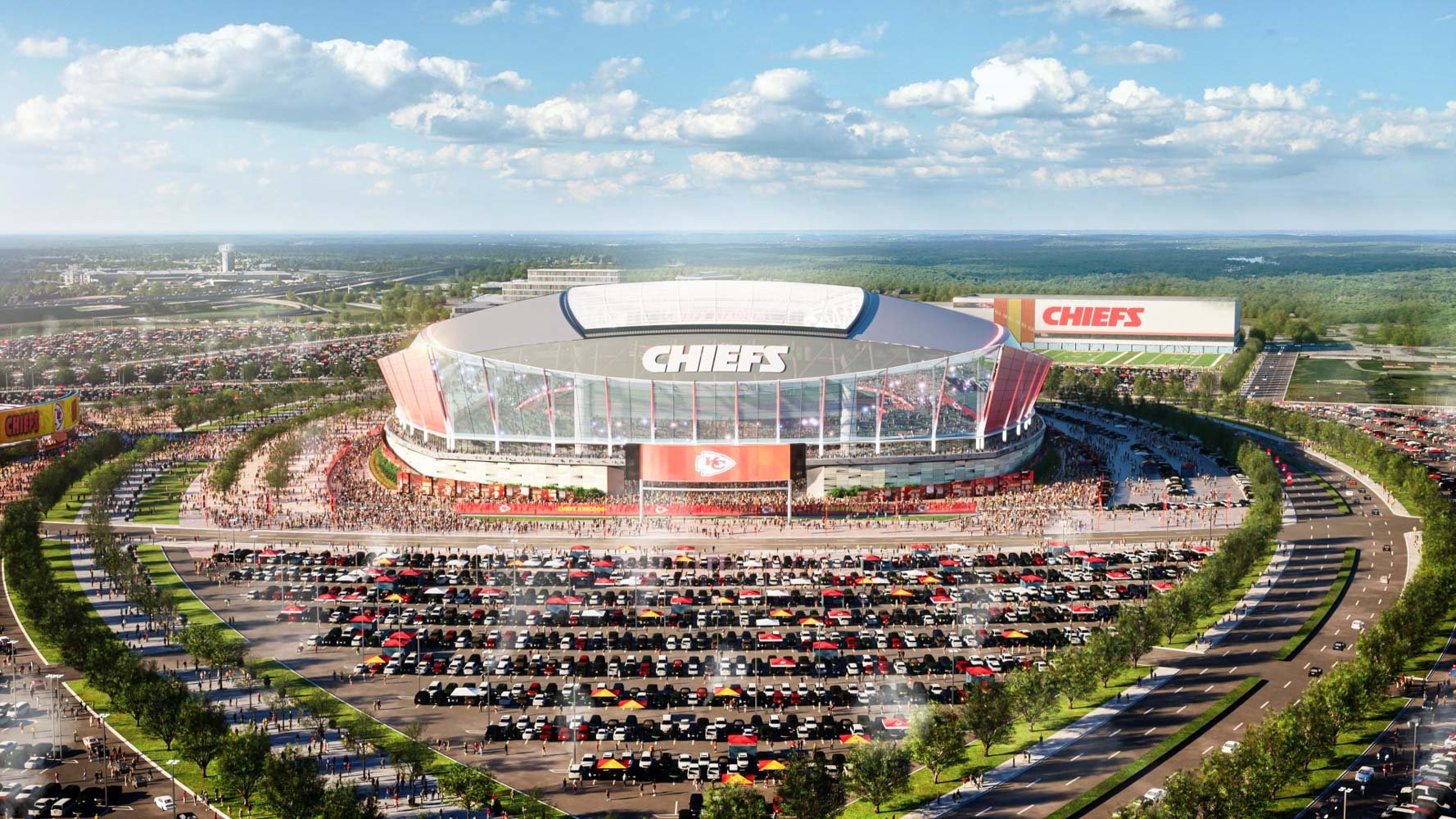 Kansas City Chiefs terá novo nome em estádio bilionário