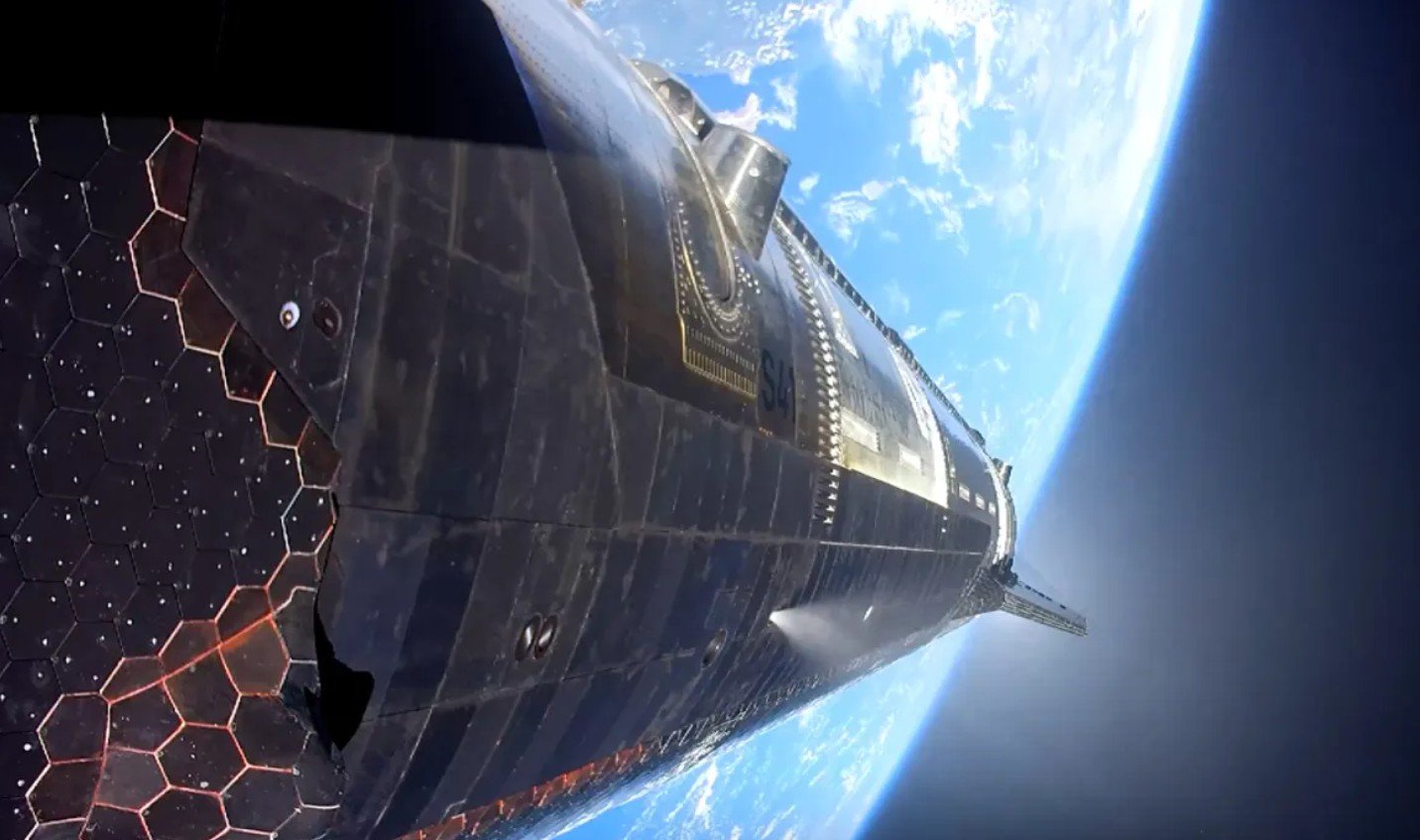 SpaceX coloca foguete Starship em órbita pela primeira vez no 14º voo de teste