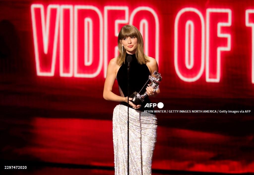 Taylor Swift se torna a artista mais premiada da história do VMA; veja ranking