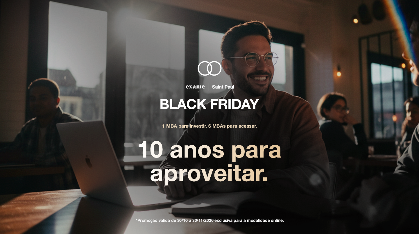 Atualização: Black Friday EXAME Saint Paul oferece 10 anos de acesso a todos os MBAs em uma única compra
