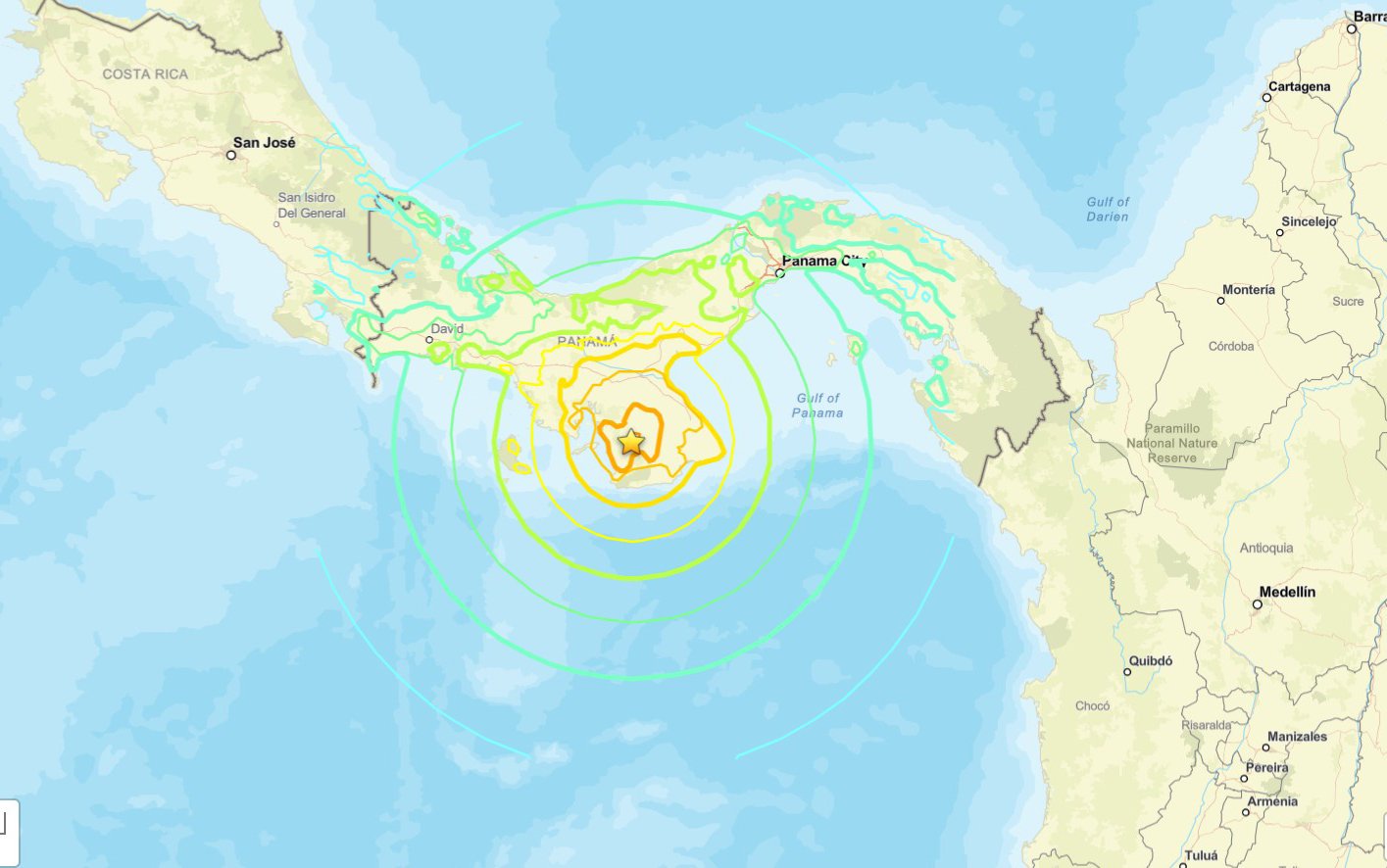 O que se sabe sobre o terremoto do Panamá