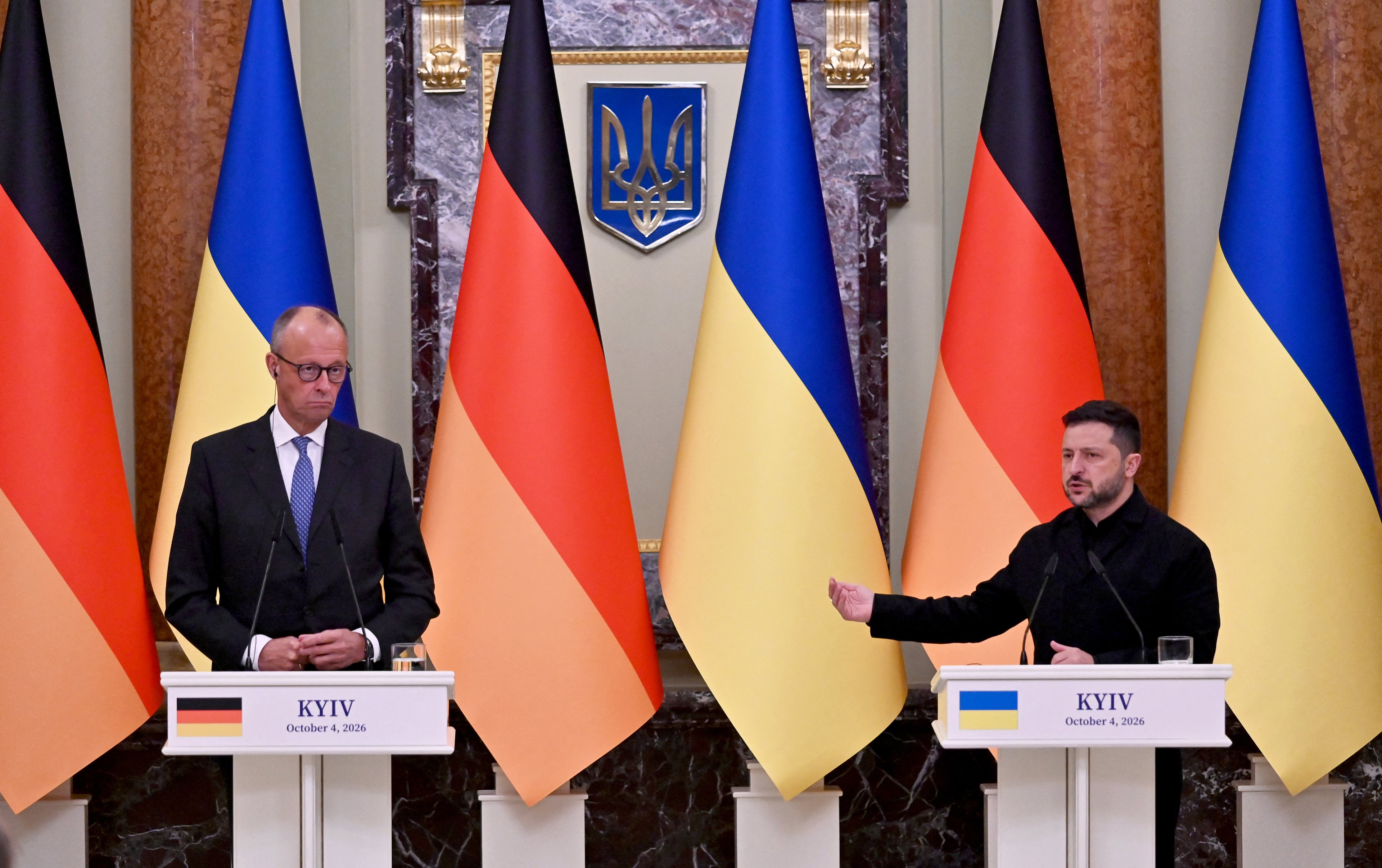 Rússia ataca Kiev durante visita de chanceler alemão