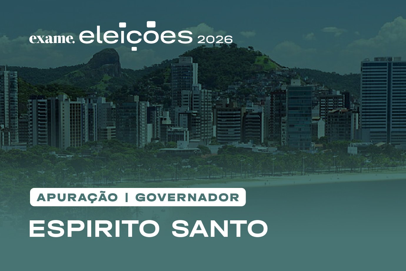 Apuração para governador no Espírito Santo: veja resultado em tempo real
