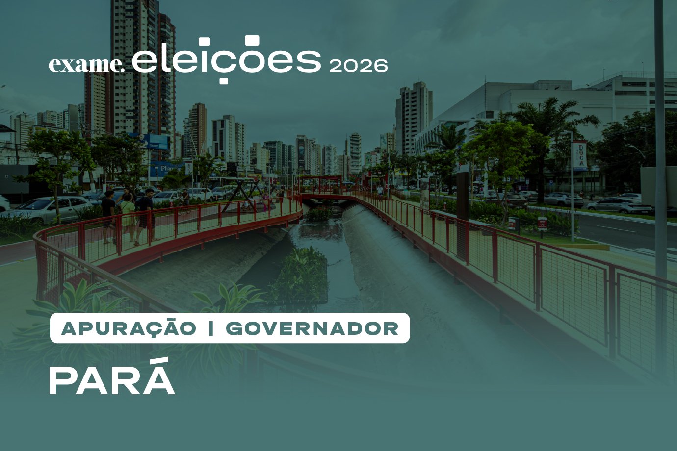Apuração para governador no Pará: acompanhe o resultado em tempo real