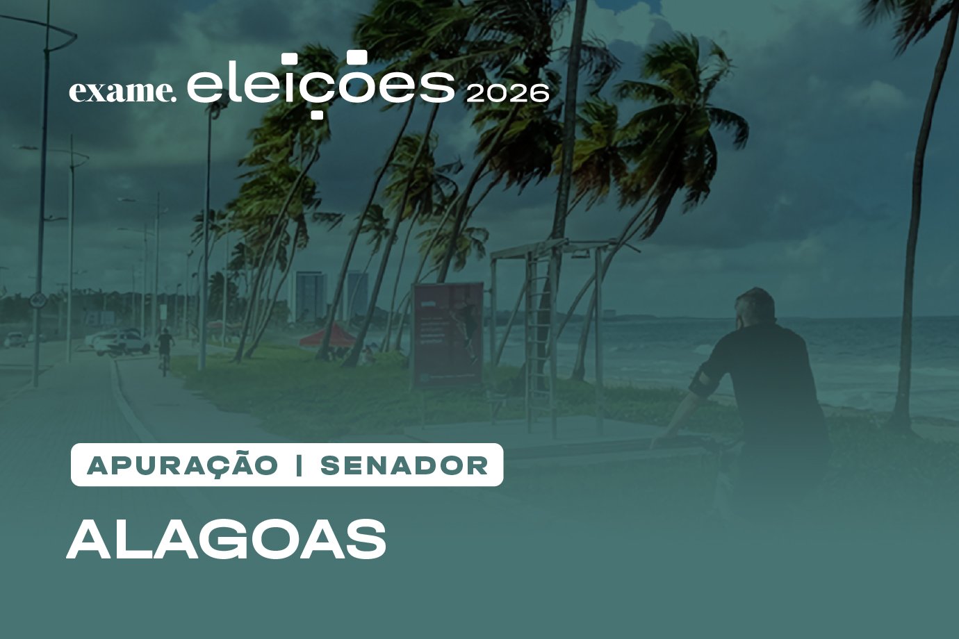 Apuração de senador em Alagoas: veja quem está na frente