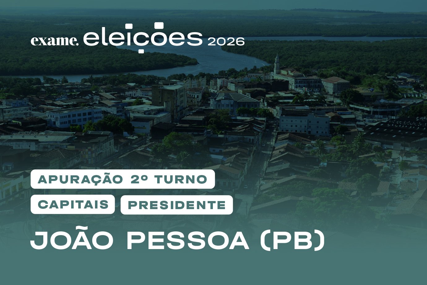 Eleição presidente em João Pessoa: Lula vence com 53,83% dos votos