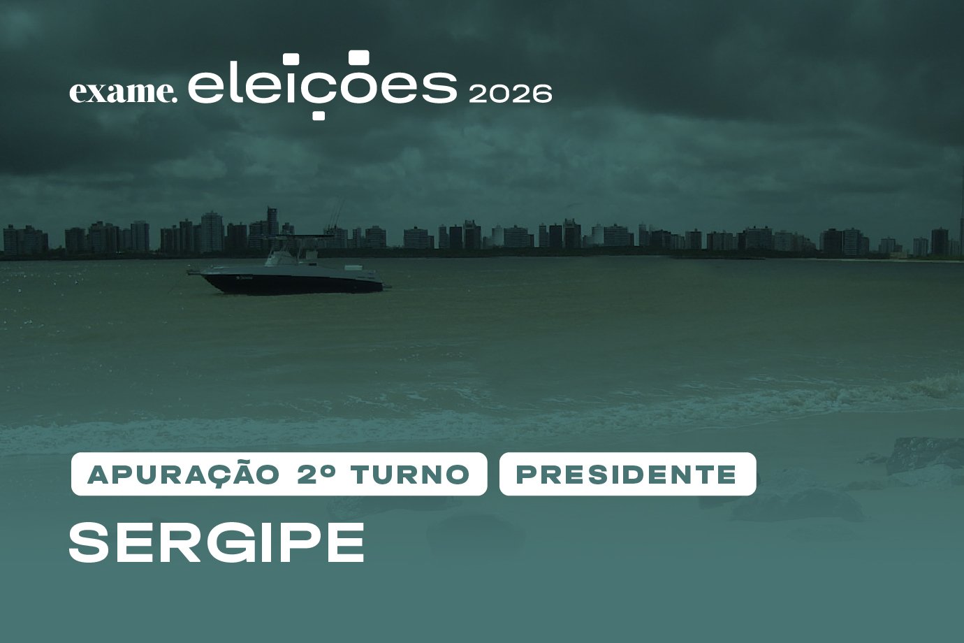 Apuração do 2º turno em Sergipe: veja o resultado para presidente em tempo real