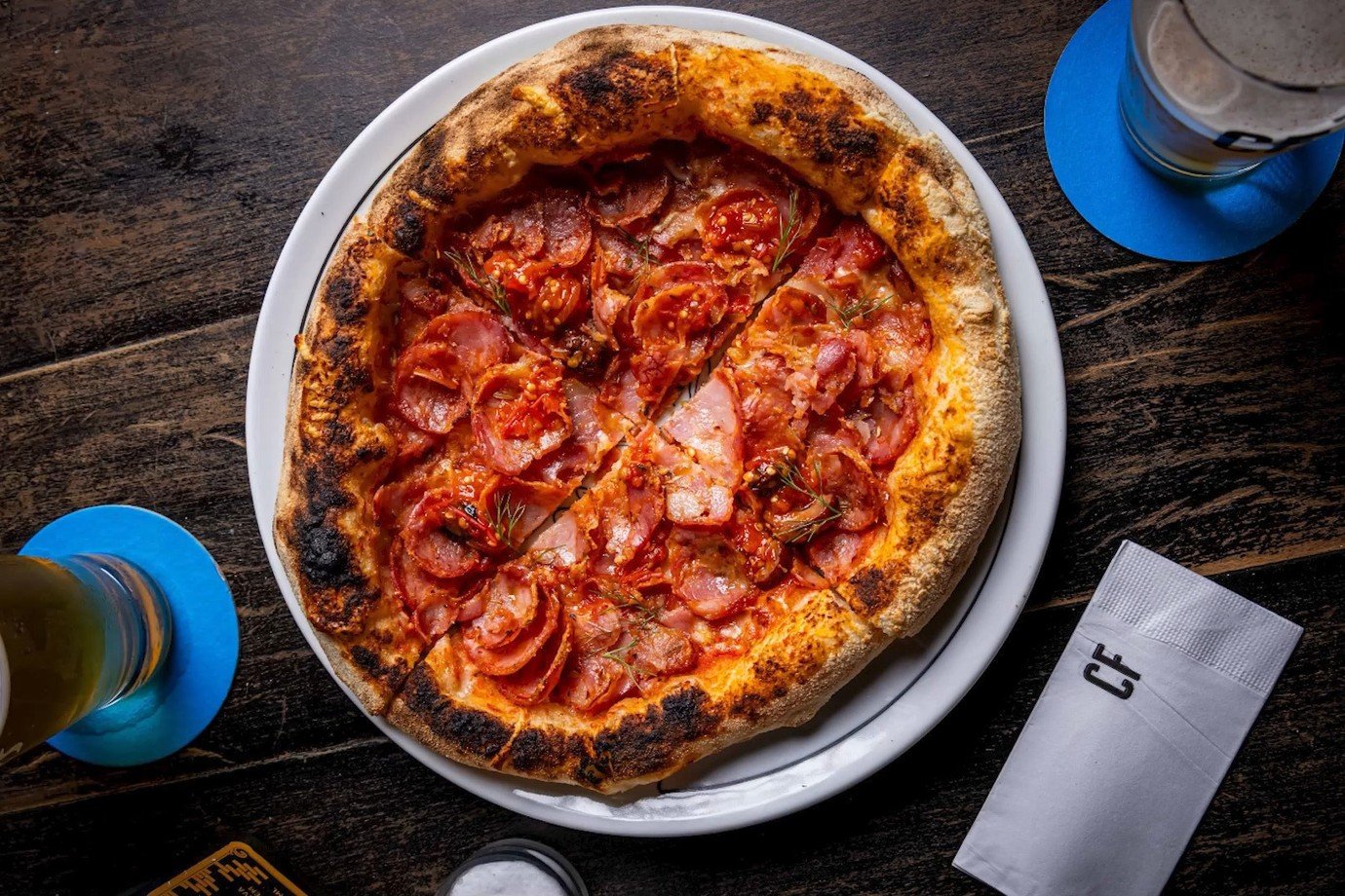 Câmara Fria — Pizza de Calabresa