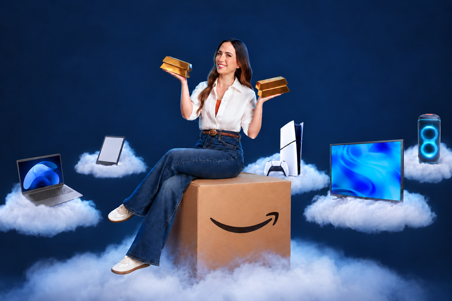 Panorama: Amazon escala Tatá Werneck para campanha de Black Friday com sorteio de R$ 1 milhão