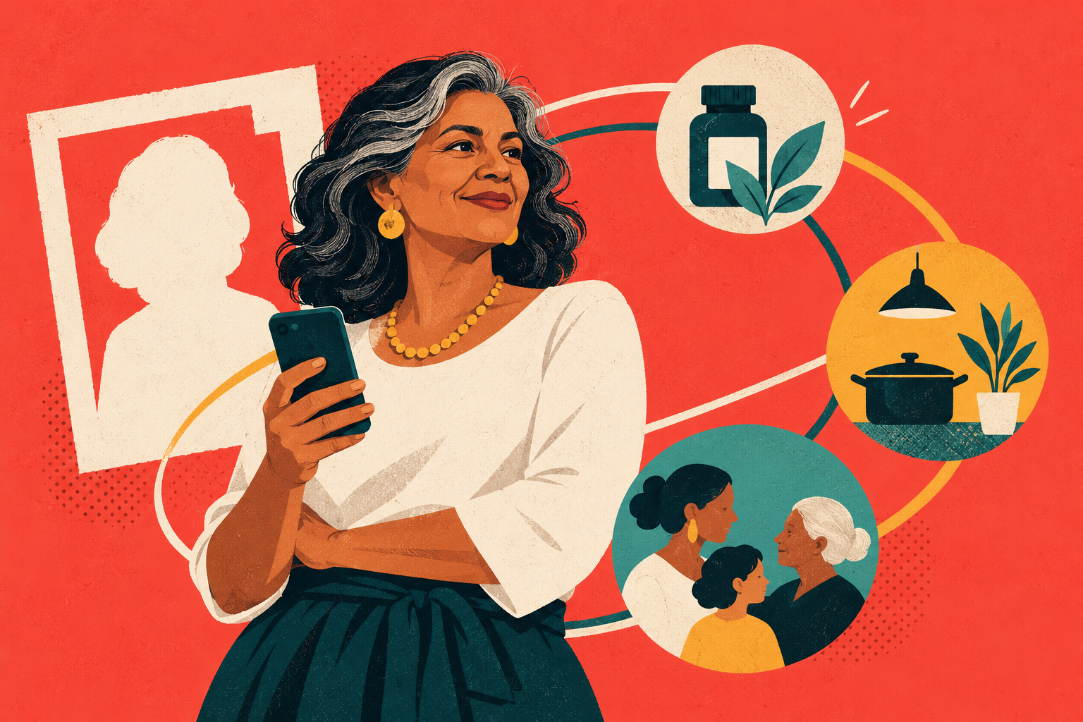 Mulheres 50+ sustentam famílias e lideram consumo na economia do cuidado, diz estudo