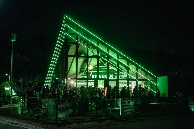 Heineken House, no Parque Villa Lobos, em São Paulo