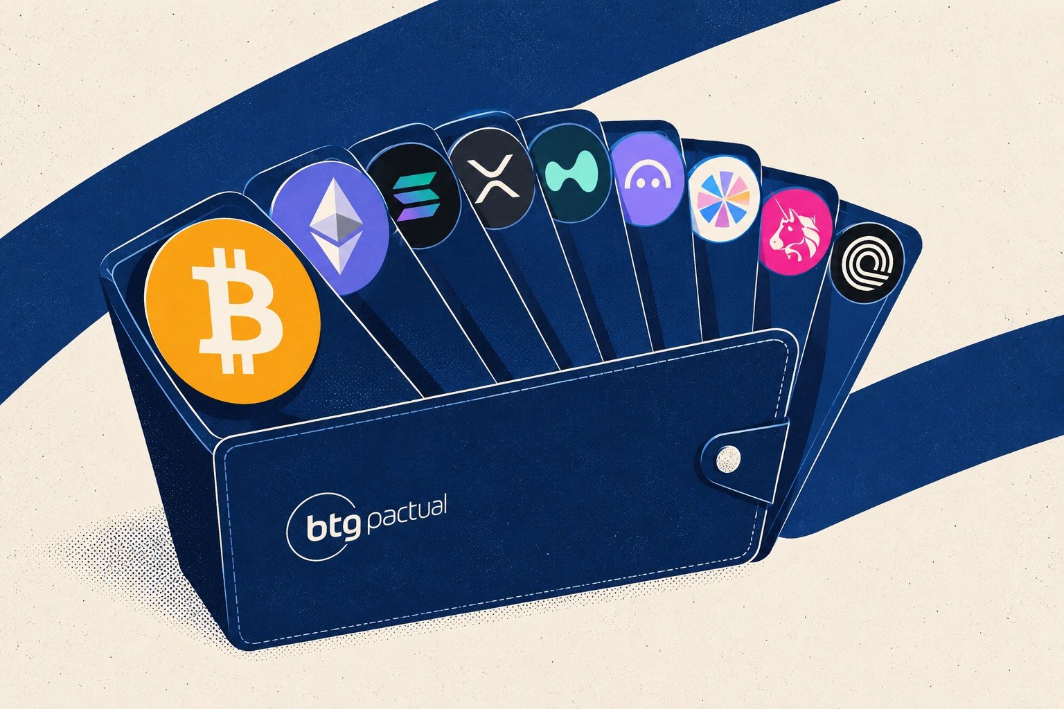 BTG lança carteira recomendada com 9 criptomoedas