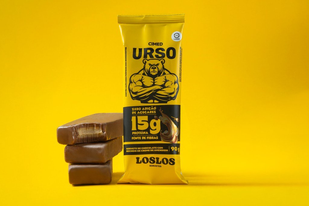 Los Los faz collab com a Cimed e lança sorvete proteico