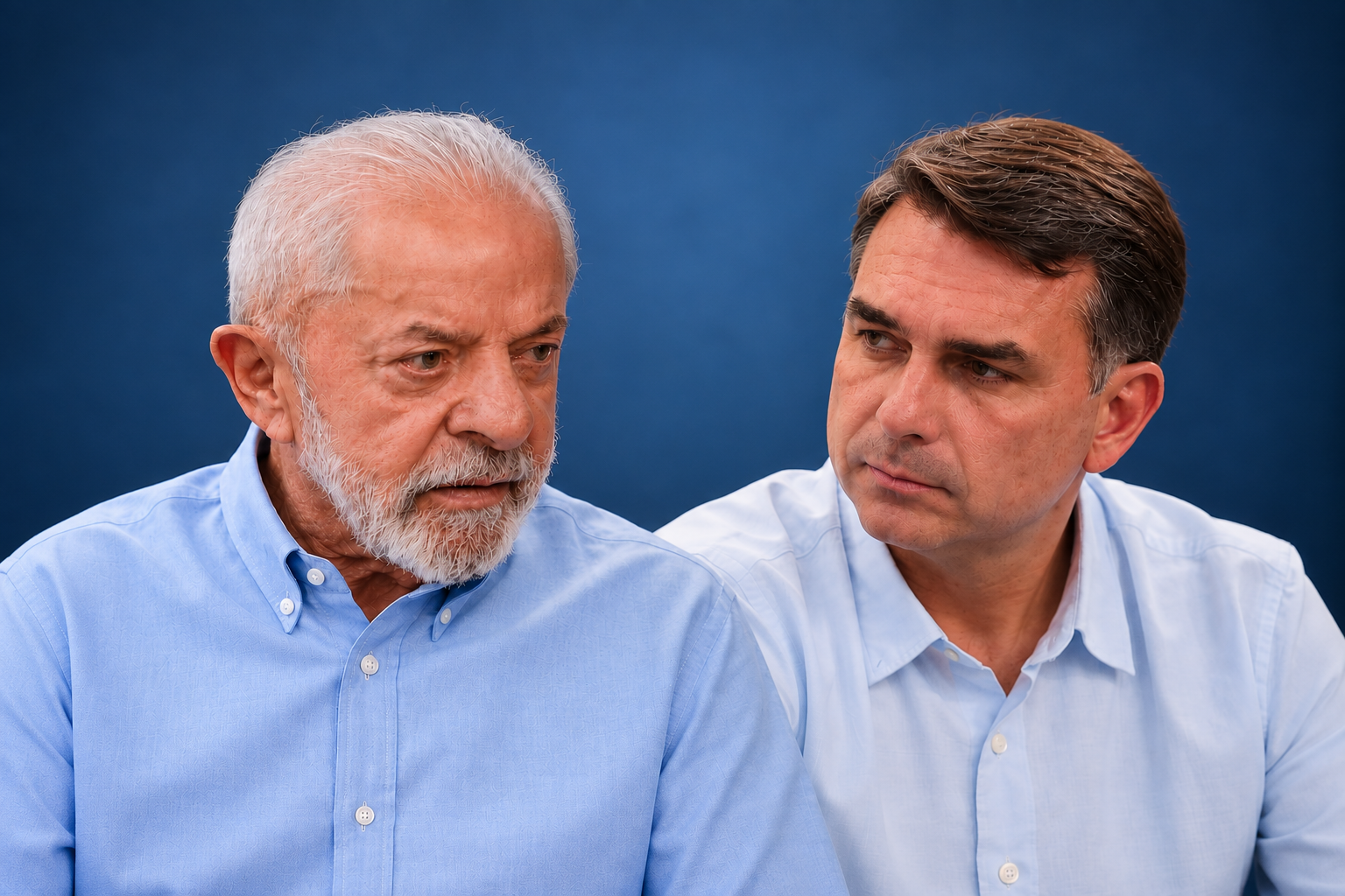 Pesquisa Gerp: Flávio Bolsonaro tem 46% e Lula, 44%, dos votos válidos no 1º turno