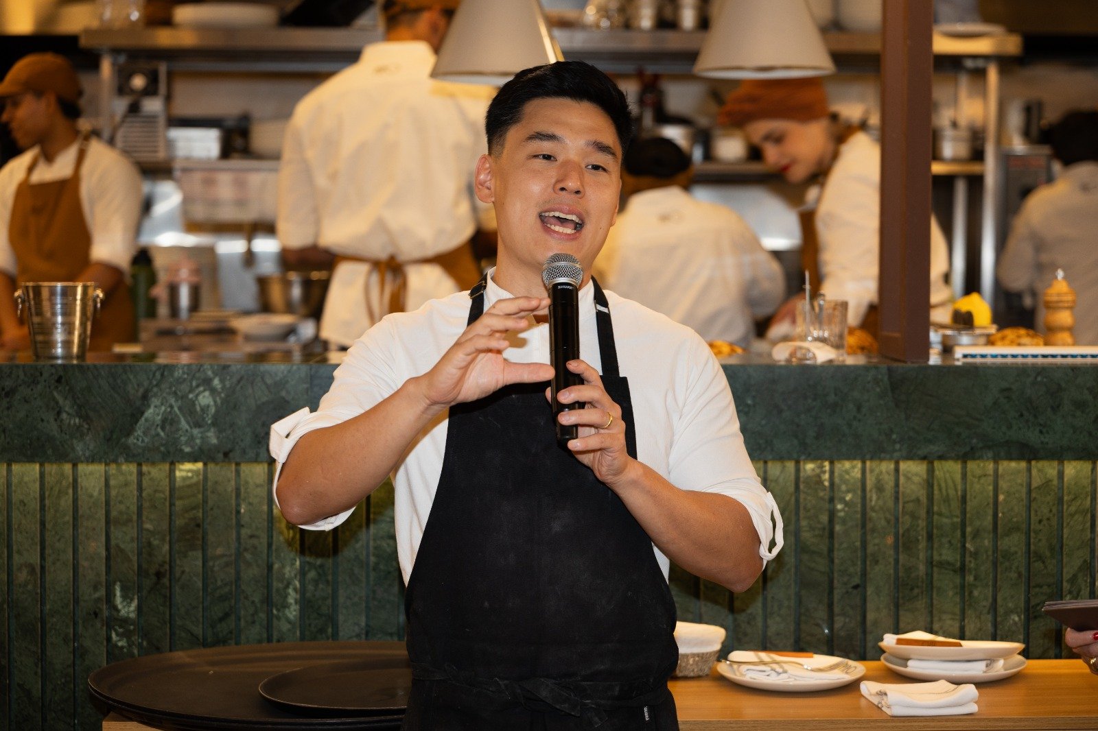 Chefe Paul Cho, no evento Eldorado Gourmet Week.