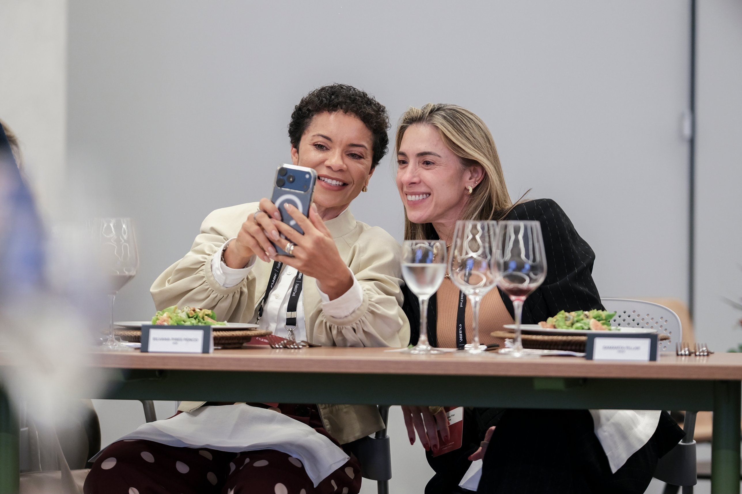 Silvana Pires – Diretora de Gente e Gestão do ICS (Instituto Clima e Sociedade) e Samantha Pillar – Vice-presidente Executiva da Vale